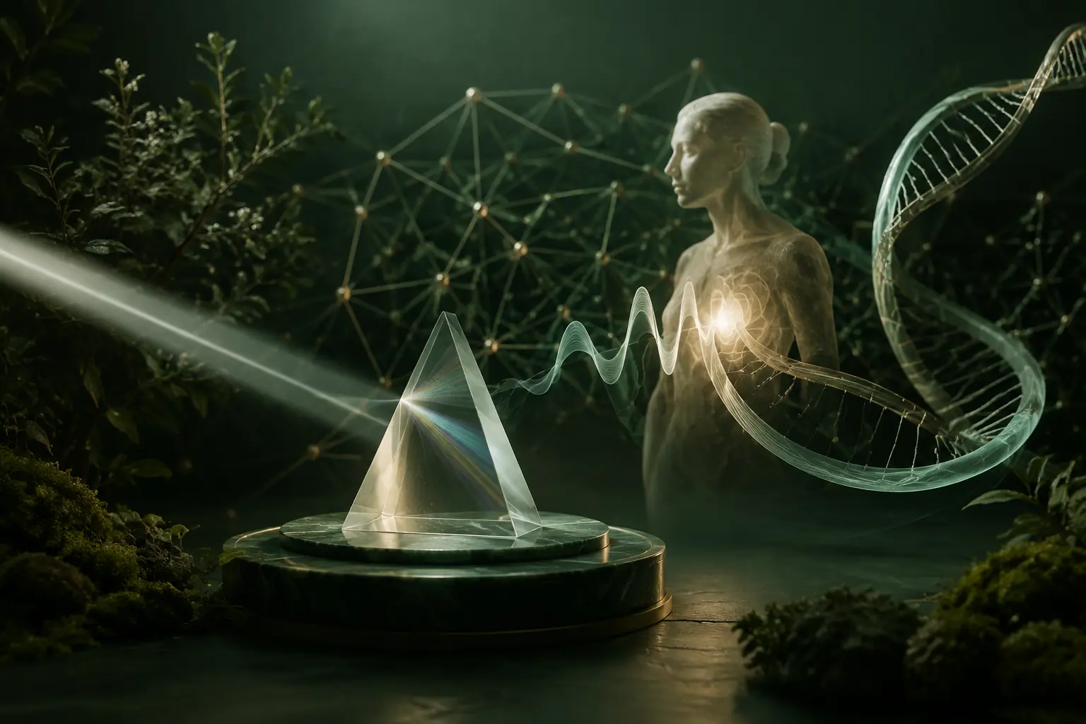 Editorial interpretation of AI, genetics, health, and scientific discovery